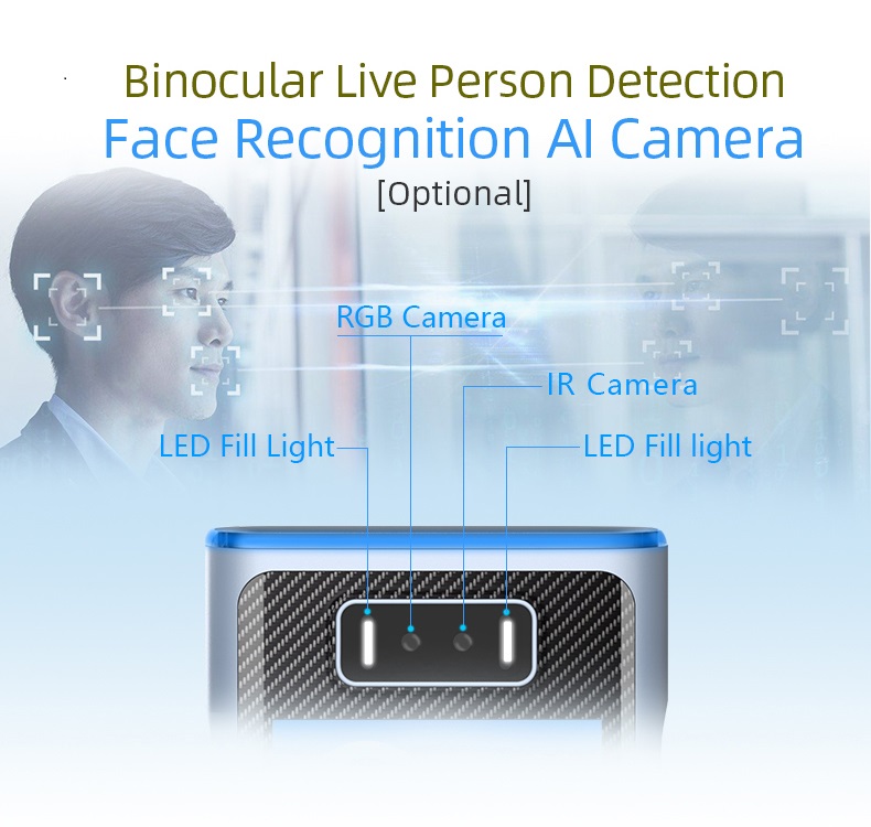 كاميرا الذكاء الاصطناعي للتعرف على الوجه