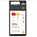 شاشة مزدوجة 4G محمولة الكل في واحد Android Mobile POS Cashier مع Esim