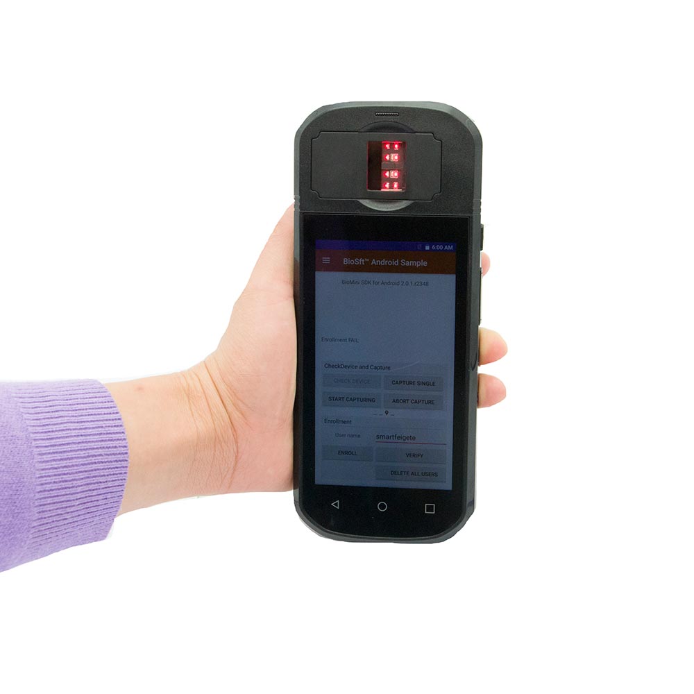 NFC Android Fingerprint Reader 