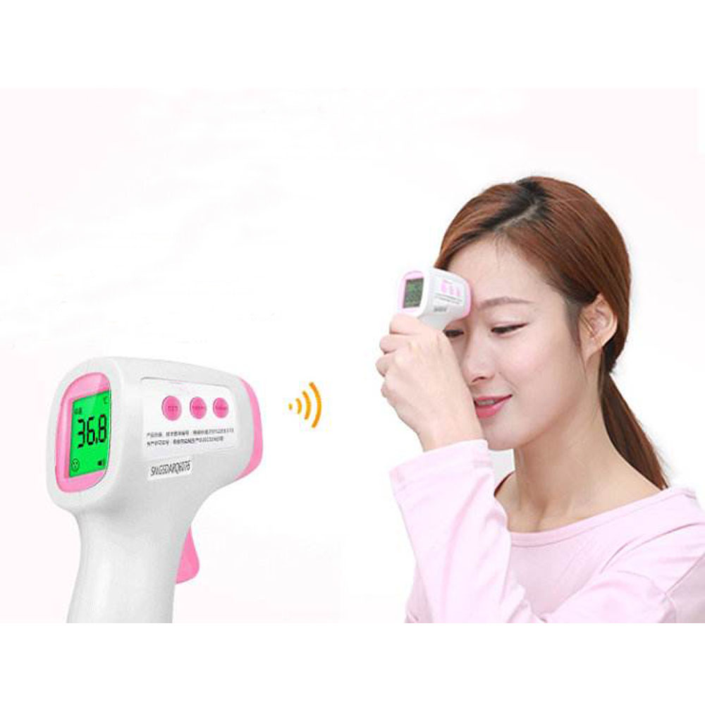 Medical surgical forehead thermometer