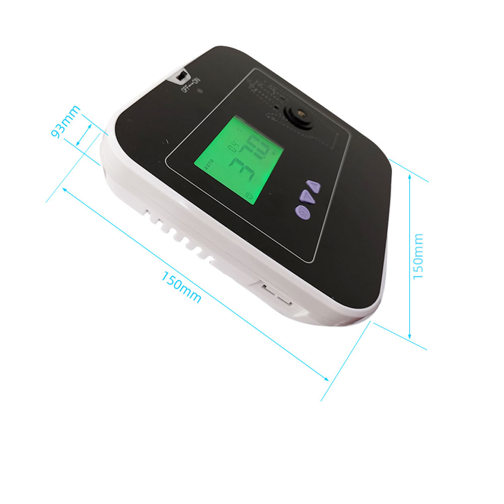 Palm temperature measurement reader