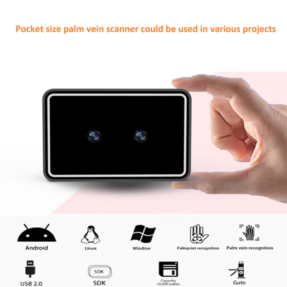 Palm vein payment module