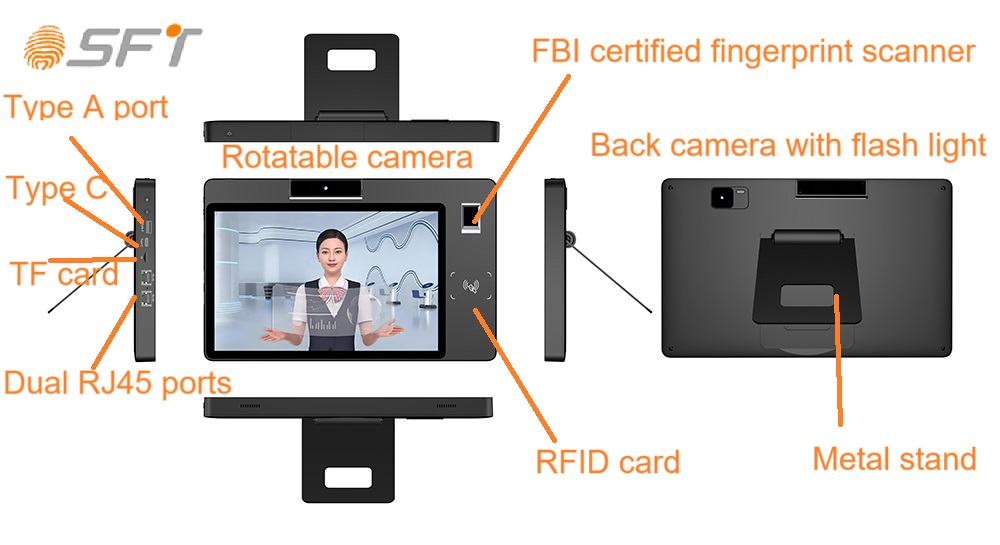 Biometric Examination system terminal