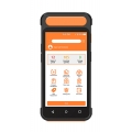 4G Slim Pocket Size Android الباركود مستشفى RFID جمع البيانات الماسح المساعد الشخصي الرقمي
