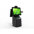 Android Desktop Biometric Fingerprint Bank آلة إدارة هوية الزائر لمحطة عمل الفندق