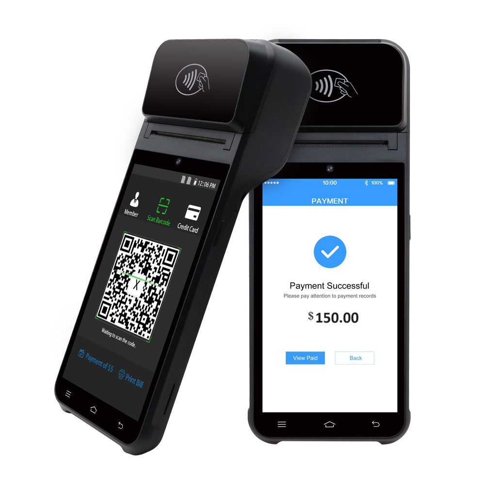 تطلق SFT 4G Android 12 الباركود RFID Ticketing Parking POS
