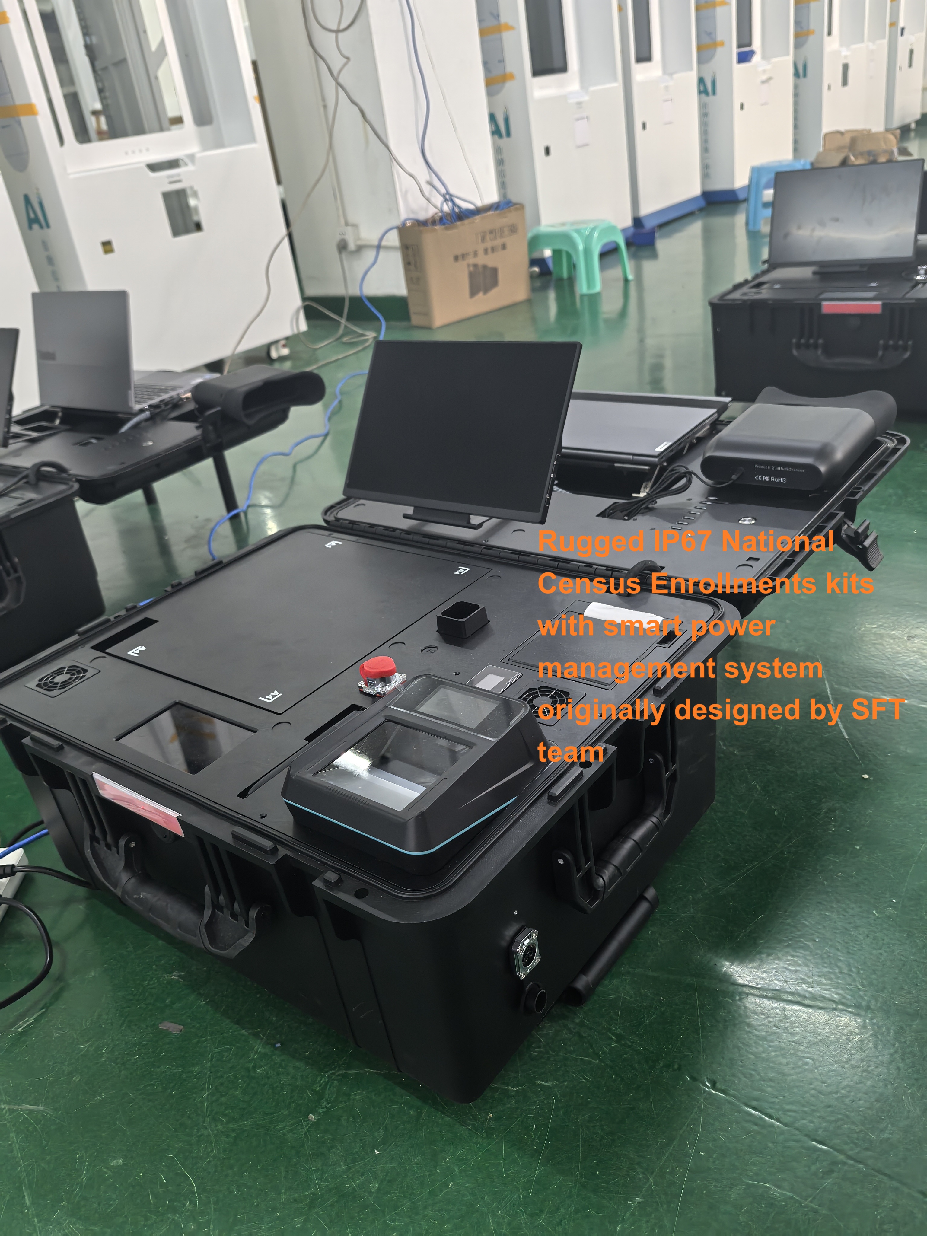 SFT Election Election Biometric Kits Factory استئناف العمل من 2025 مهرجان الربيع القمري
